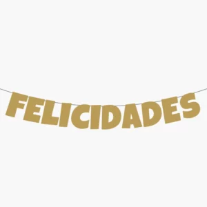 Felicidades dorado