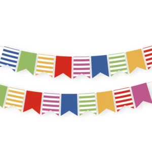 Banderin Rayado Combinado M3