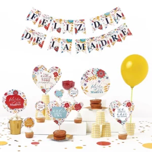 Guirnalda del Día de la Madre de Flores